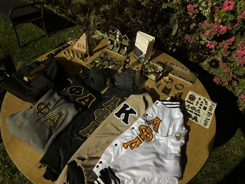 Cee_dot_Moody's tweet photo. So because he was a solo we got my neo @deelee011 HELLA shit... Custom made jackets and all.. Dude is LACED #THATSPK #spr21 https://t.co/j2XpQB0Rcb