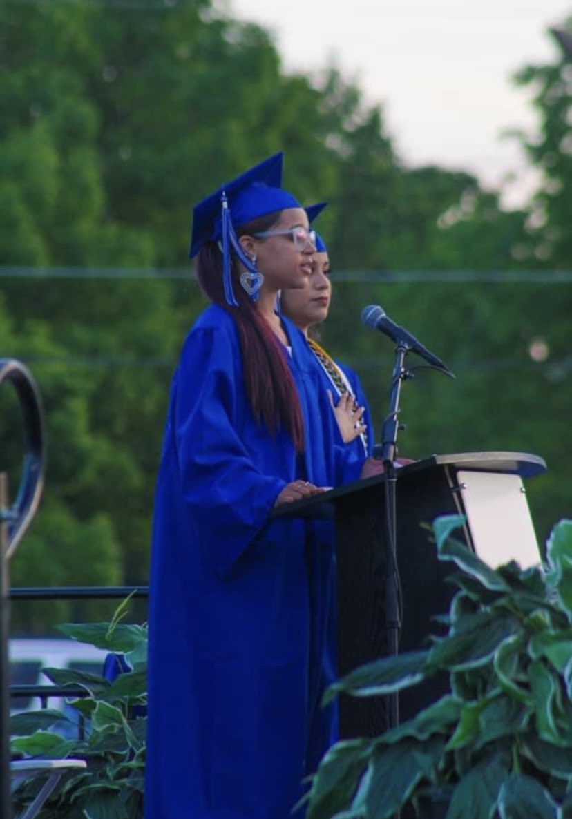 LHSintheNews's tweet photo. May 10, 2021 🎉
We are so proud of these LHS Graduates &amp; incredibly thankful we were able to celebrate them in a way they deserved! #Classof2021 #onceawolverinealwaysawolverine 🎓💙 @DrHatchett_LHS @RichardsonHGR @rucoschools https://t.co/D7SZlKQRr4
