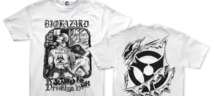 coldcutsmerch's tweet photo. If you fancy @LadyGaga, you might've seen her wearing something strikingly similar to this @BiohazardDFL tee. *HINT - It was literally this: https://t.co/ODq2wWuviY | #Biohazard #LadyGaga #ScarredForLife #ColdCutsMerch @BillyBiohazard https://t.co/Pew9L7Y1f7