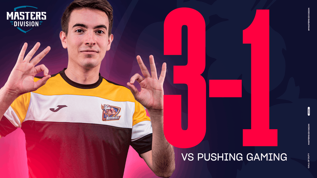 NGLSpainCOD's tweet photo. ¡SE ACABÓ! ¡El Partidazo es para @MV3United! 👑
Acaban con @PushingGaming y mantienen el TOP 1. 👊
#MastersDivision5 https://t.co/LQWcZ6fhK0