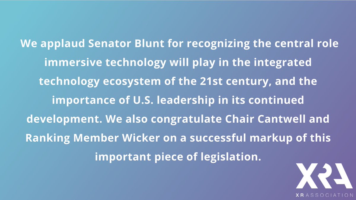 XR Association tweet media