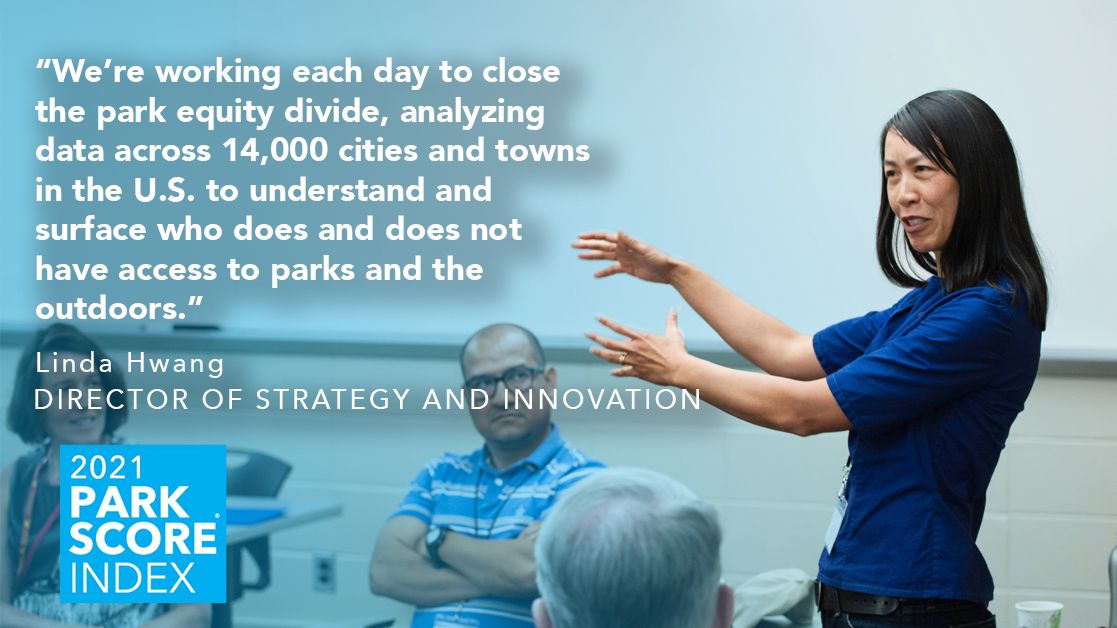 The Trust for Public Land on Twitter on May 27 ParkScore