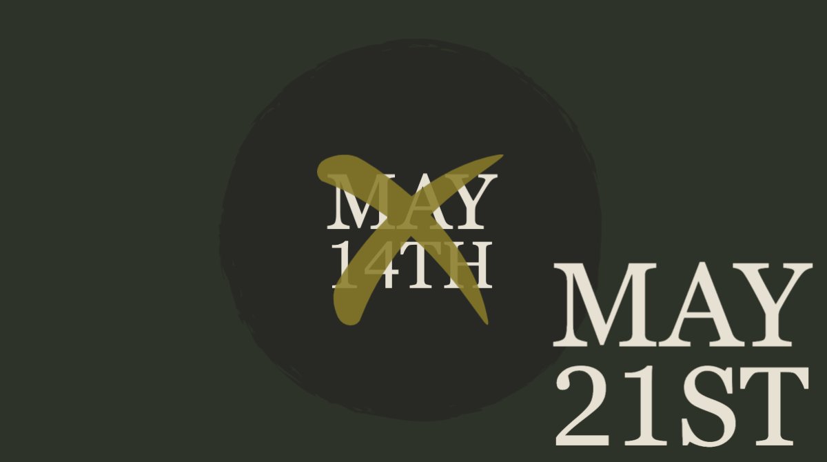 DivineCafeLV's tweet photo. So, change of plans! Due to re-modeling and staffing delays, we are pushing back our re-opening to May 21st in order to provide the highest level of guest experience. We can't wait to see everyone in a couple of weeks! Stay tuned to see our progress. https://t.co/xNaEoTy9n9