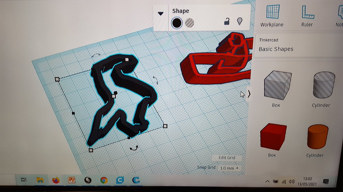 GrahamCREATE's tweet photo. Thur 13/5/21 saw @RosettaPrimary #Year2 Students excel at convert shapes from 2D to 3D using @tinkercad #3DDesign, #EinscanSE #3DScanning, #Makercraft. All had fun with tech with lots of cross-curriculum engagement and tasks. Well done everyone!! https://t.co/dnLwudOfi2