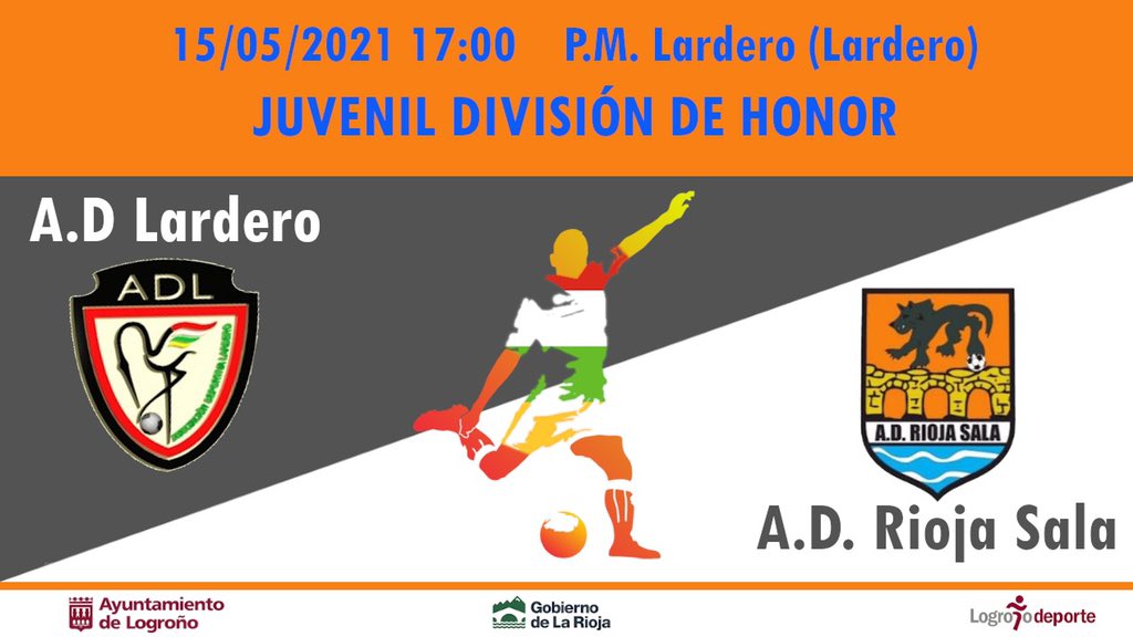 HORARIOS |

Todo o nada para el DH este sábado en Lardero. 

📺 El partido del Tercera se podrá seguir en directo a través de Twitch.

Vamos!!