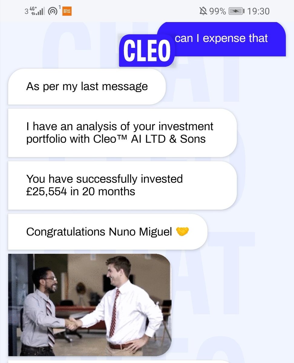 Grilovsky's tweet image. #letspowerlunch @meet_cleo