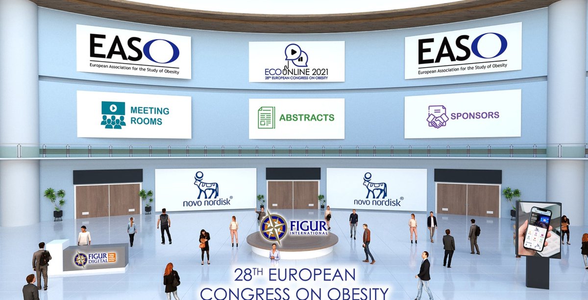 The end of what can only be described as an amazing #ECO2021. A special shout-out should go to those @EASOobesity and @ECPObesity behind the scenes including @SQueenBryant and all at Figur International