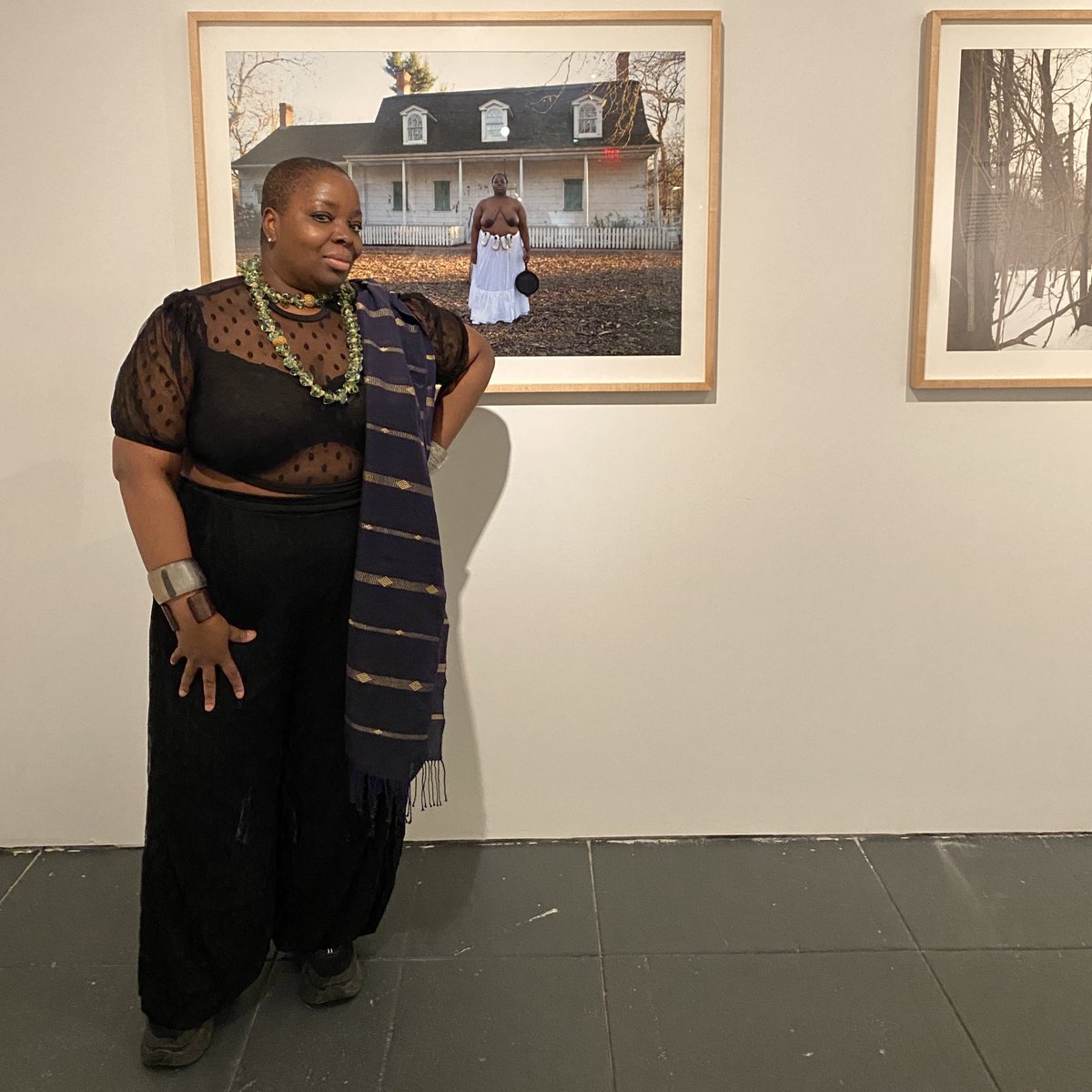 rcembalest's tweet photo. Celebrating the opening of #TheSlipstream with @nona_faustine & Mel Chin. The show features works from @brooklynmuseum’s collections by 50+ contemporary artists that address urgent issues in the current moment https://t.co/R4GMsyw3hn