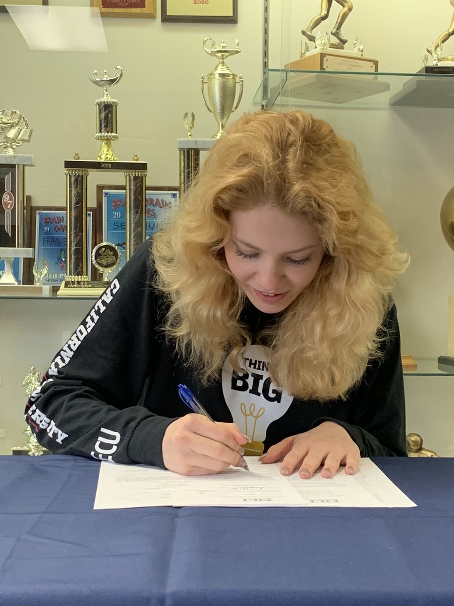 FASD_Athletics's tweet photo. Congratulations to Madison Moretti! Sheβll be joining the swim team @ California University of PA - Good Luck! #4everajacket https://t.co/x1QUO6jYkJ