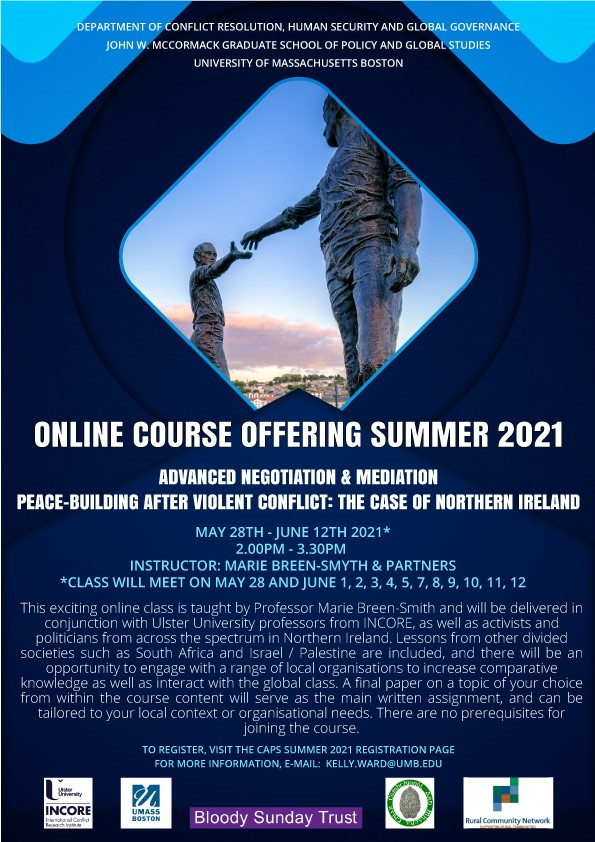Advanced negotiation and mediation. Online Course. Email as below. Highly recommended @BrandonHamber @BST_DERRY_MODEL @RuralCommNet @DarrenKew @GoalPeace @MBreenSmyth1