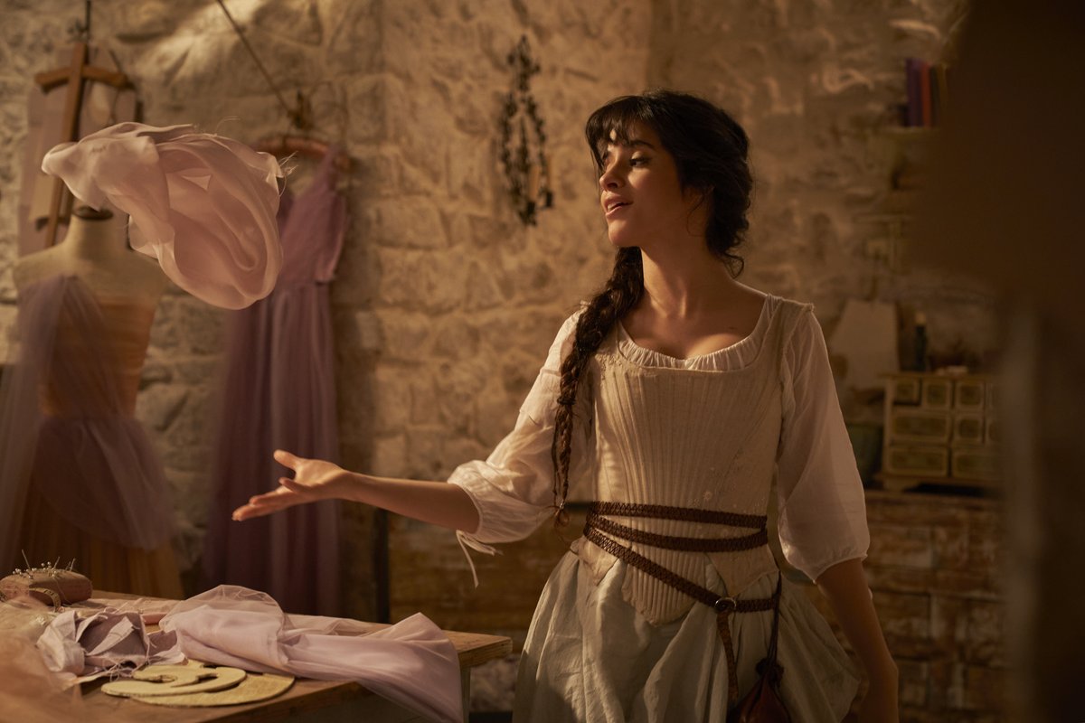 Cinderella's tweet photo. Here’s your first look at @Camila_Cabello and @nickgalitzine  in Cinderella, coming September 2021 to @PrimeVideo ✨💖 https://t.co/mOT7dAdYTf