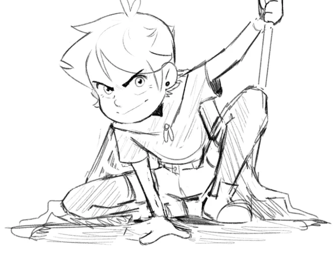 Messy sketch #wip #artistsontwitter 