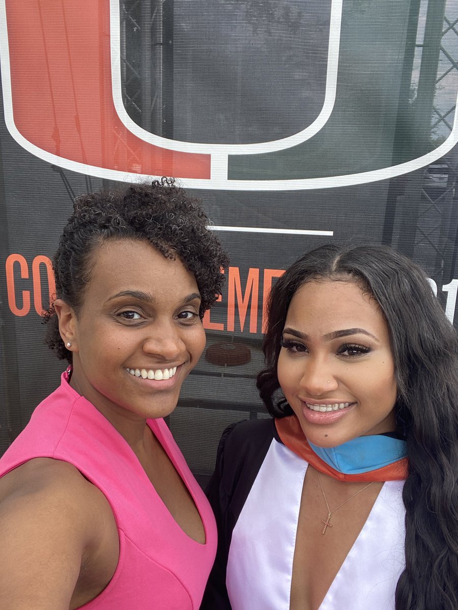 skyeberger's tweet photo. I had her when I was 15. #umiami #canegrad Making me Proud. https://t.co/OTAM75SKA7