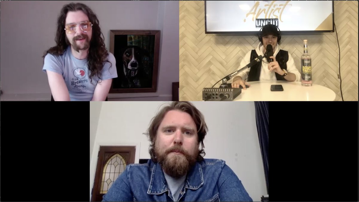 Kfortch's tweet photo. Dropped a deuce with @TheSheepdogs today on @AthleteArtistPC ! Thanks for coming on the show fellas ! Loved having you guys on! 

New single ‘Keep On Loving You” out now! 

‘No Simple Thing’ EP out May 28th!

@BrettKissel your new @VodkaDeuce tastes unreal ! 

@WarnerCanada https://t.co/KyOCJA9DXz