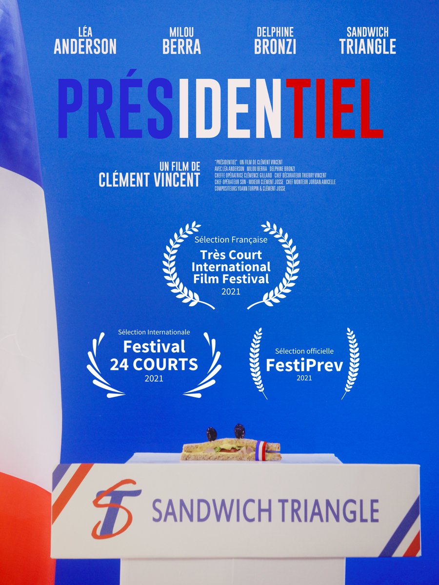 Clem_Vin's tweet photo. YO !
PRÉSIDENTIEL sélectionné dans trois festivals à travers l'Hexagone :
. FESTIPREV - 27/28 mai - En live
. Festival 24 COURTS - Samedi 29 mai, 16H - Le Mans
. Très Court International Film Festival - 4 au 13 Juin - Plusieurs cinémas partout en France (qui auront rouverts !) https://t.co/IG5r0cGiaO