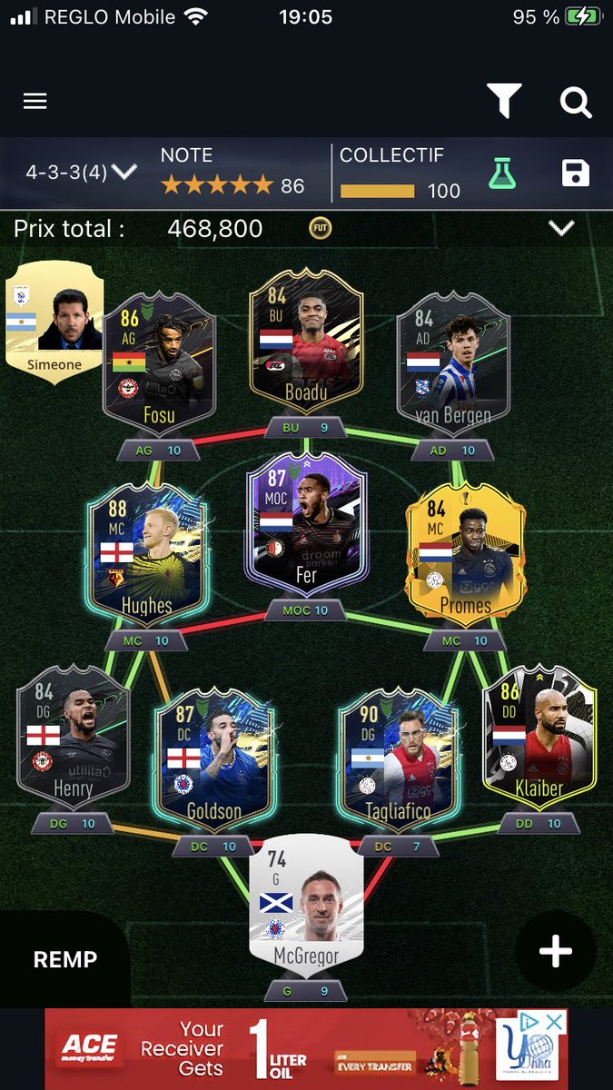 EnergyEsport2's tweet photo. @TwinsFifaHD Voilà ma deuxième équipe si vous avez des conseils etc … https://t.co/TAE3coJMQu