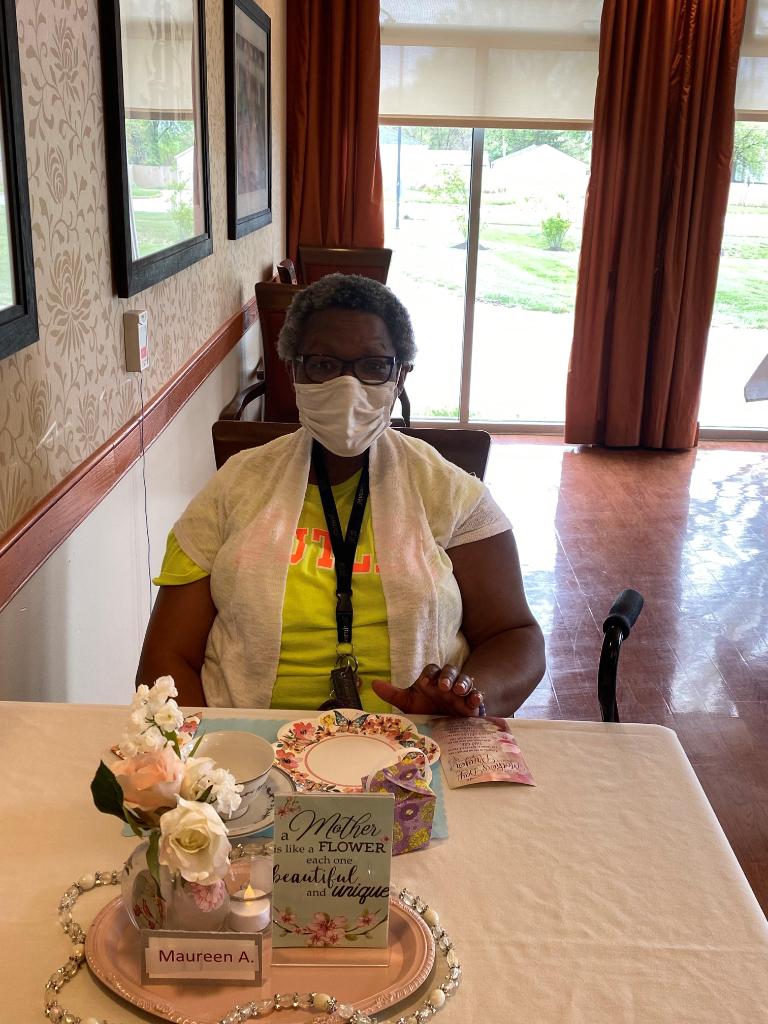 ArlingtonPHC's tweet photo. Our mothers were pampered for Mother's Day and enjoyed a fabulous Mother's Day tea party! #SeniorLiving https://t.co/GjQ8CDwoaJ