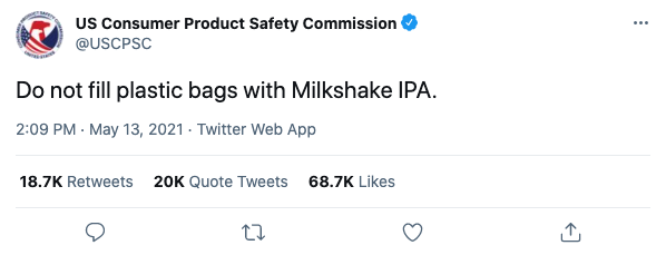 BREAKING NEWS from the US Consumer Product Safety Commission <a href="/USCPSC/">US Consumer Product Safety Commission</a>