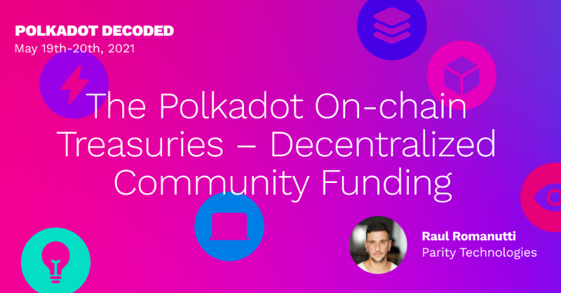 Polkadot's tweet photo. It's less than a week before the second #PolkadotDecoded. Save your spot for the biggest #Polkadot event of the year to hear the latest on Polkadot on-chain treasuries from @Paritytech's @nachortti.

Register now 👇