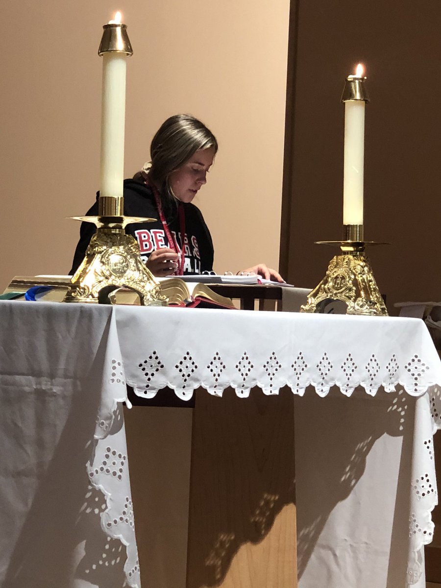Thank you Fr Alfonse for a beautiful sendoff Mass!! #EnhoyAndSavor <a href="/UrsulineSports/">Ursuline Athletics</a> @ursulinedallas