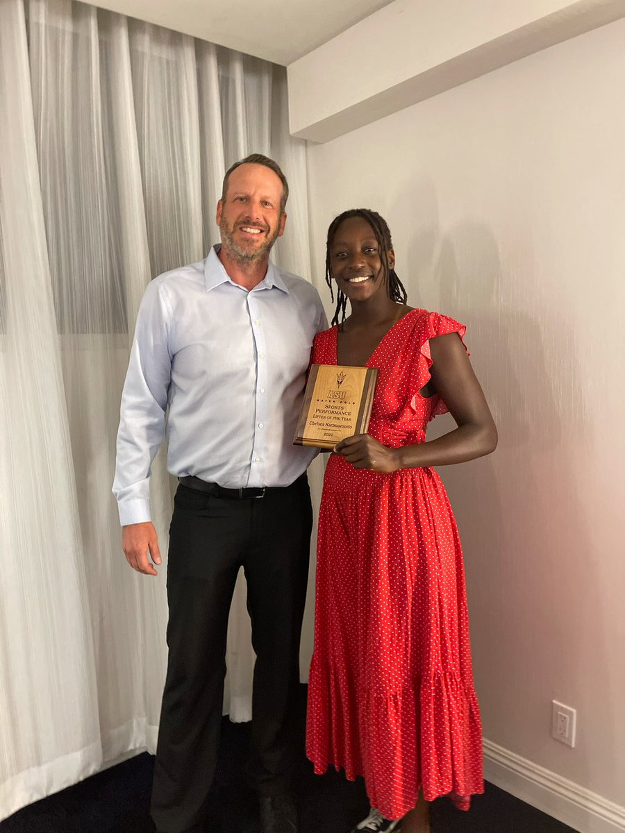 SunDevilWP's tweet photo. Congratulations to the individual award winners from the banquet last night 👏

💪𝙇𝙞𝙛𝙩𝙚𝙧 𝙤𝙛 𝙩𝙝𝙚 𝙔𝙚𝙖𝙧- Chelsea Karimazondo 
📈𝙈𝙤𝙨𝙩 𝙞𝙢𝙥𝙧𝙤𝙫𝙚𝙙- Blaire McDowell
🏅𝙈𝙑𝙋- Bente Rogge https://t.co/dNxIa3NECm