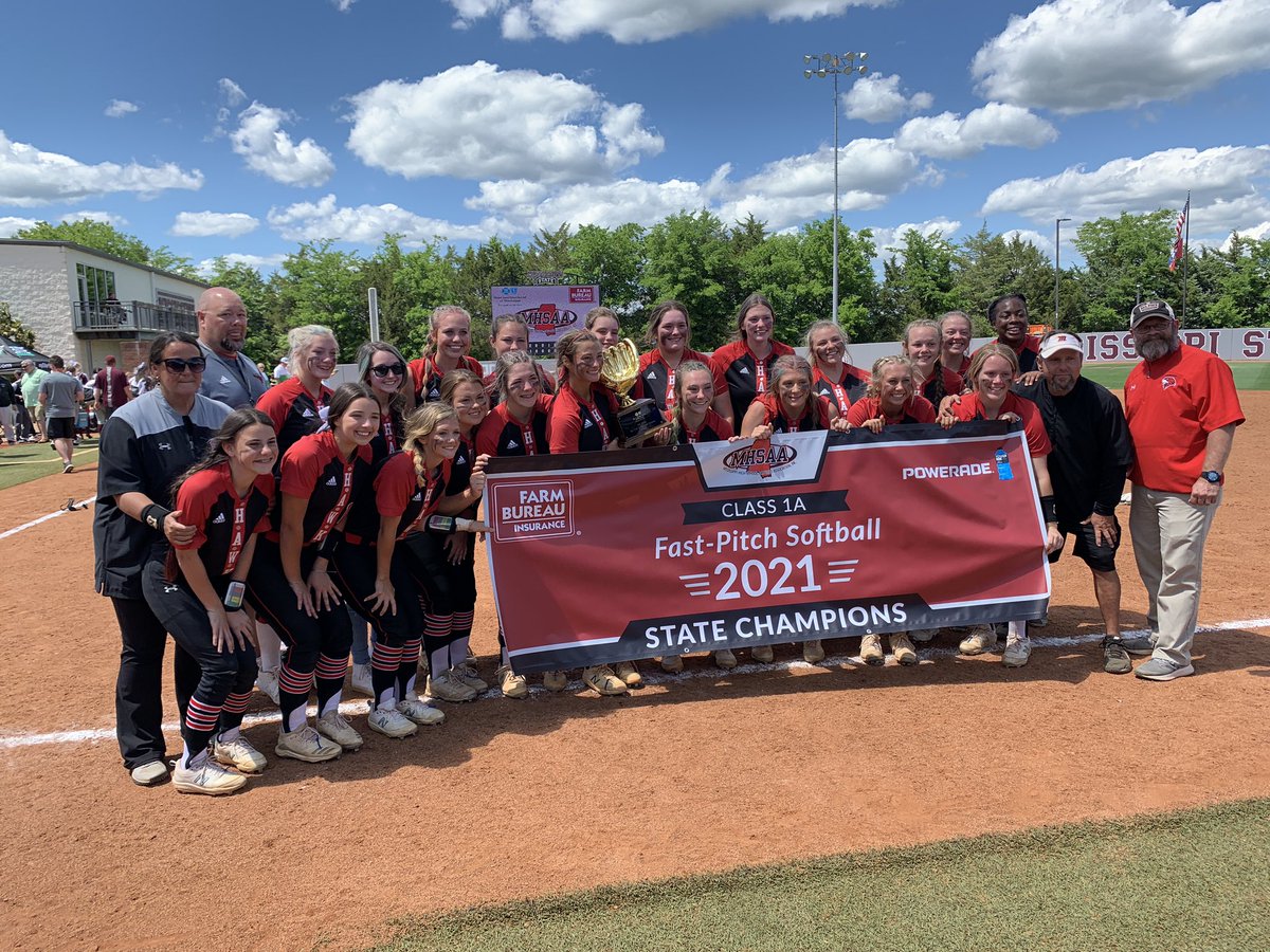 denclayton's tweet photo. Myrtle Lady Hawks are your 1A State Champions!!! Congratulations Myrtle!!! https://t.co/vulhELklyb