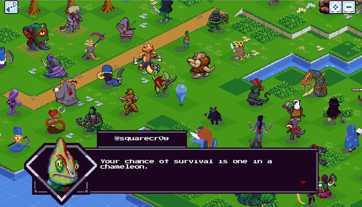 squarecr0w's tweet photo. Yay it's my dude ☺️ #pdtactics #pixel_dailies https://t.co/Up7qp8ZPhr