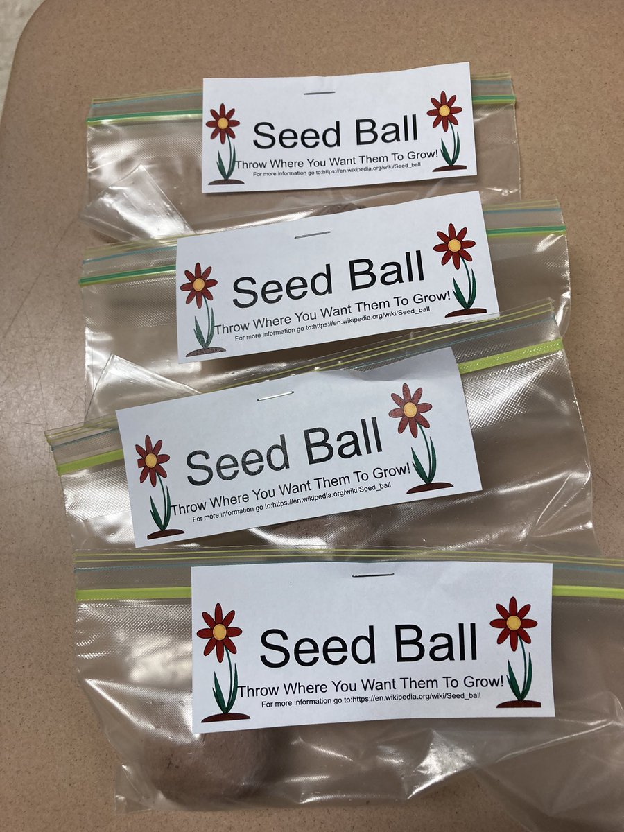 BardonBann's tweet photo. Making wild flowers seed balls outdoors with 1st graders. Being outside and using our hands to make them was very refreshing.The best part we got  to throw them in our school garden bed just like in ancient Egypt. Thank you Ms. Meg @miloandjudesmom @BriarcliffES  @Briarcliff1st https://t.co/15k51Su9pu