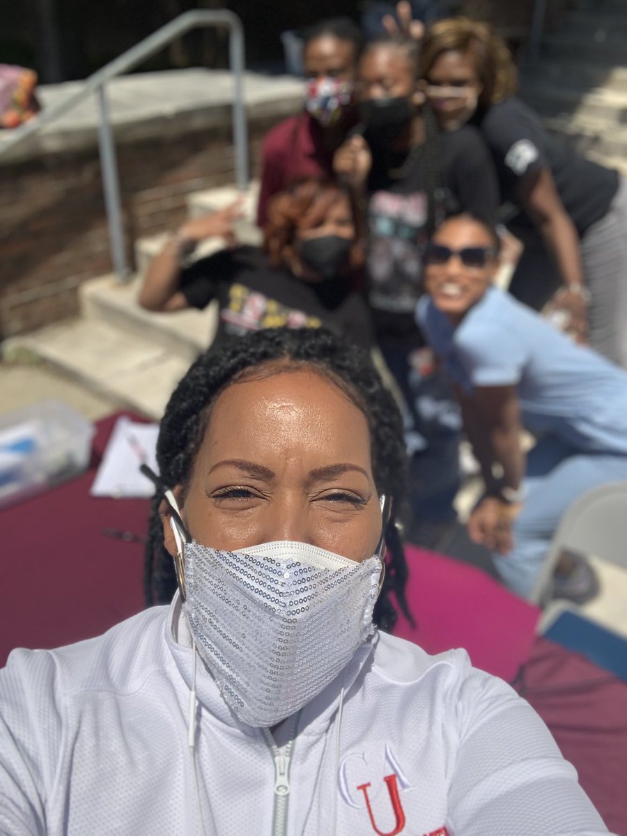 MzSherice's tweet photo. #SeniorSigningDay #Classof2021 @MTHSTrainer today! Thanks to the school fam for all the ♥️ & support! Special shout out to 🌟 @akaxo #XiOmegaChapter🌟for its stellar #CAPProgram! 🤩🤩🤩 @WSSURAMS, here she comes, prepared & ready to go! More pics to come! https://t.co/pe8coRxuTA