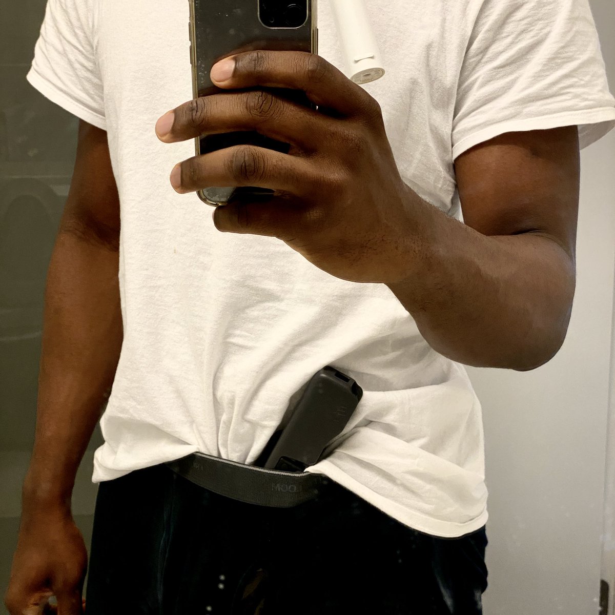 dear <a href="/DJIGlobal/">DJI</a>, I just purchased your Pocket 2 handheld camera. As a camera, this little device is great. 

The issue I have is it looks like a GUN. 

As a black man living in America, I cannot afford to carry a pocket camera that resembles a gun. Please consider redesigning 😞