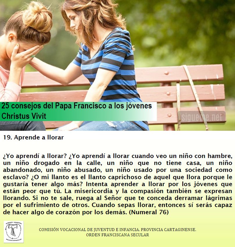 Píldora #ChristusVivit 19/25