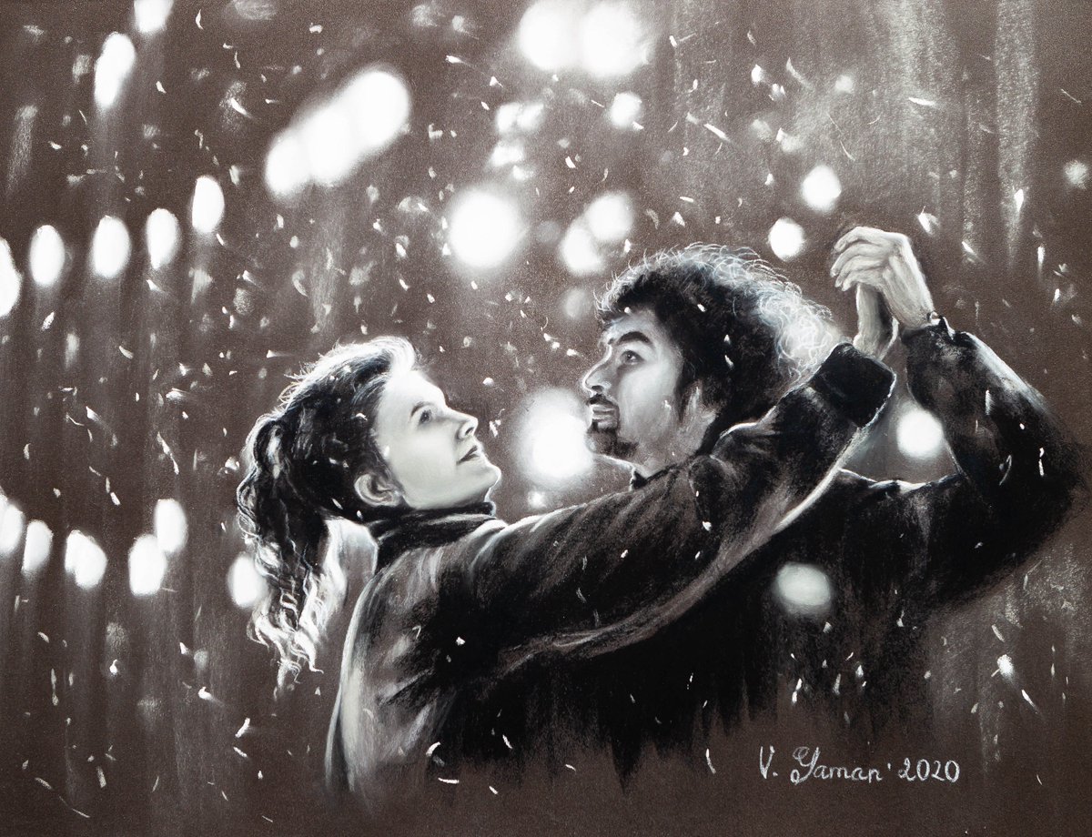 viktoriagam's tweet photo. Радa поделиться последними новинками в моем магазине #etsy shop: Lovers in tango. Pastel painting. https://t.co/O5Xh5k7UkG #korinevyj #svadba #rodestvo #belyj #bezramki #gostinaa #lubovidruba #gorizontalno #snow https://t.co/wc2E95lYd8
