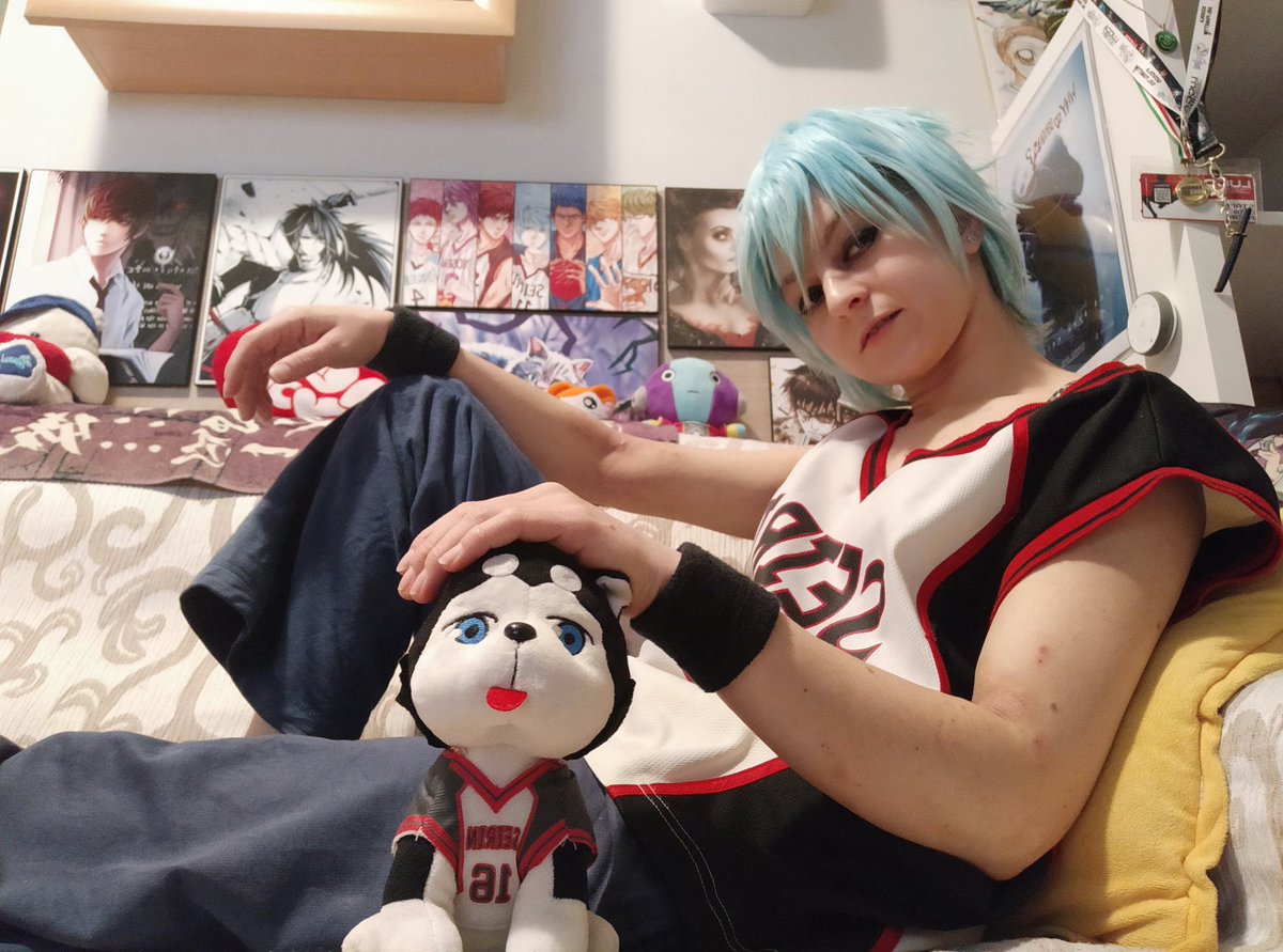 Giada51449791's tweet photo. Kuroko tetsuya and number 2 🥰

#kuroko #kurokotetsuya #kurokonobasket #cosplay #cosplayer https://t.co/1ob5GeNljG