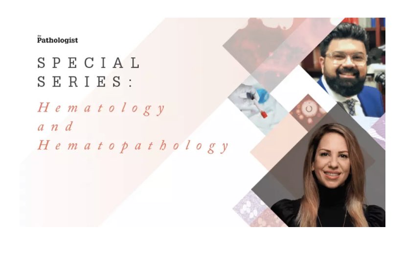 thepathologist.com/subspecialties…

Did you miss <a href="/sanamloghavi/">Sanam Loghavi, MD صنم لغوی 🔬🧬</a> and my #Hemepath takeover of <a href="/pathologistmag/">The Pathologist</a>? - here’s the e-book! Check it out and let us know what you think!

#pathology #Path2Path #leusm #lymsm