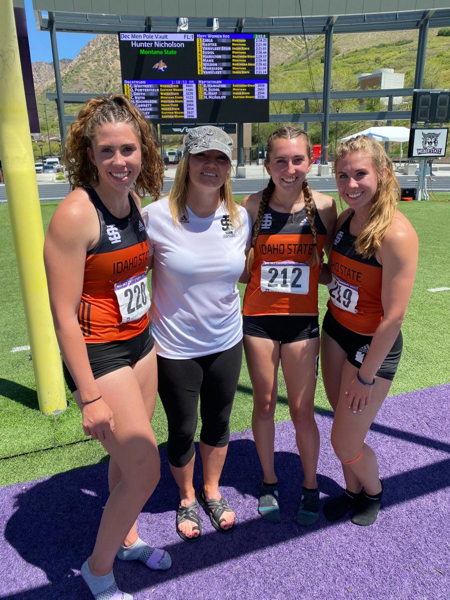 ISUBengals's tweet image. 🚨🚨 Championship Alert!!🚨🚨

Ashley VanVleet-Sturgis wins the heptathlon with a score of 5438 3rd-highest in ISU History!! Her mark also ranks her 20th in the Nation!!!

Brianna VanVleet earned all-conference honors with a 3rd-place finish!!

 Let them hear your #ROAR Bengals!