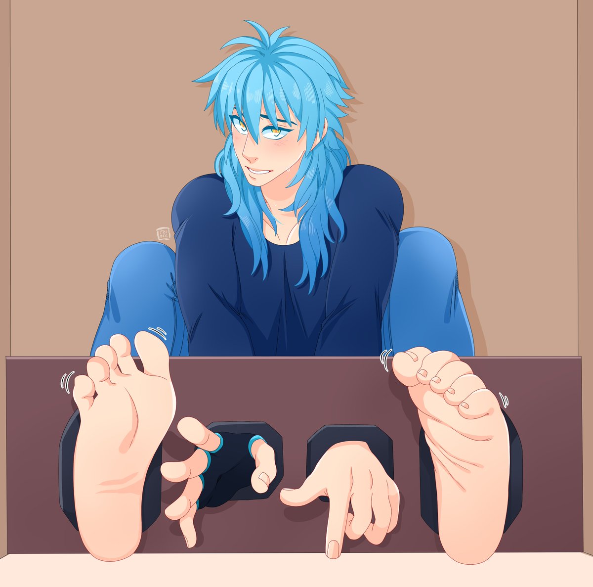 ╰princey╯ on Twitter "[ feet / foot kink ] aoba in 2021?? more likely