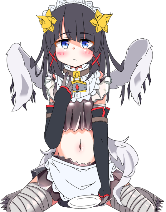 メイドの日に向けてお絵描きしてる(錯乱) 