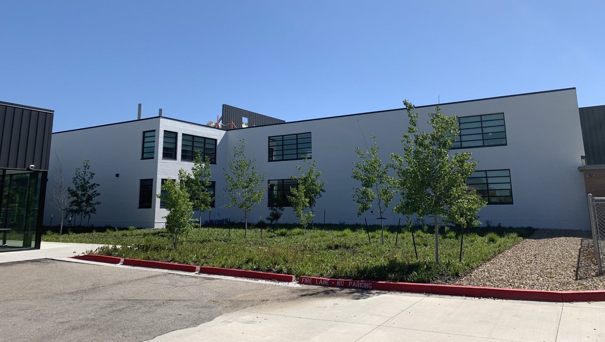 LHS_progress's tweet photo. Have you wondered why the brick in all of the courtyards has turned white over the past few weeks? Well, we’re all prepped for the mural to start on Monday! The mural will be nearly 400’ long x 25’ tall and represent the values, character, history, and diversity of Lawrence High. https://t.co/LyR0vMXV3G