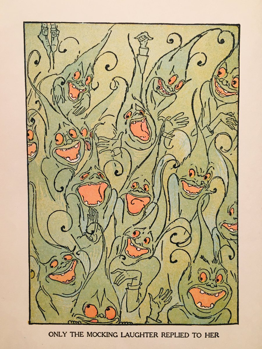 Found my grandma's copy of ozma of Oz and the illustrations... 😍 