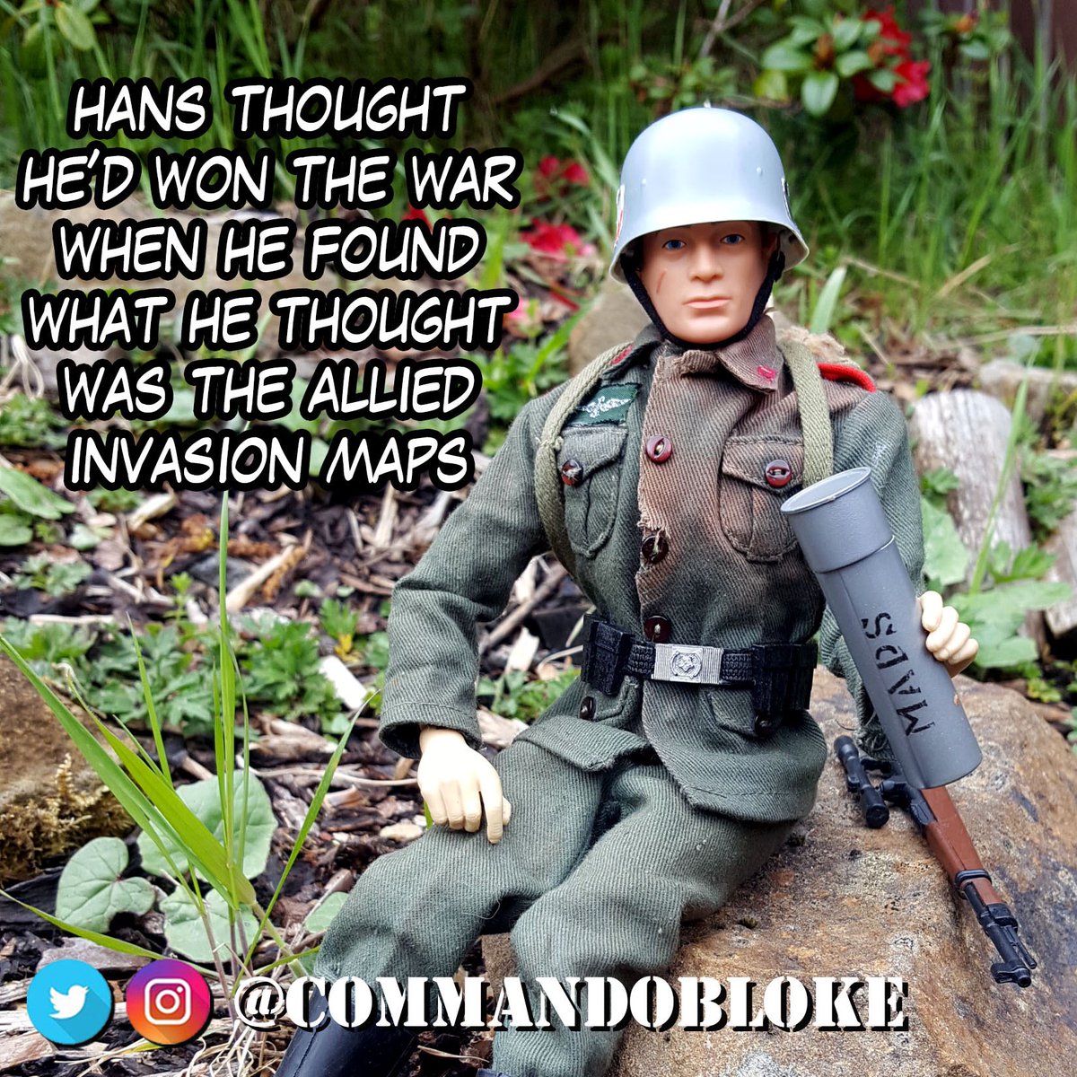 commandobloke's tweet photo. Hans thought he had won the war...
#actionman #gijoe #geyperman #toyphotos #onesixthscale #ww2 https://t.co/tFxTlo8awG
