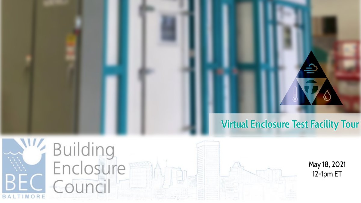 BECBaltimore's tweet image. REMINDER Enclosure test facility virtual tour (May 18) - mailchi.mp/639b802a09f0/t…
