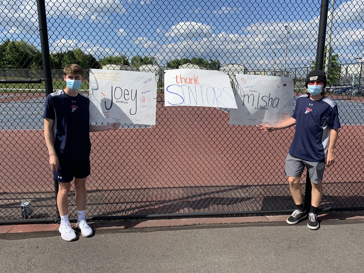 Congrats Joey and Misha!  Class of 2021!