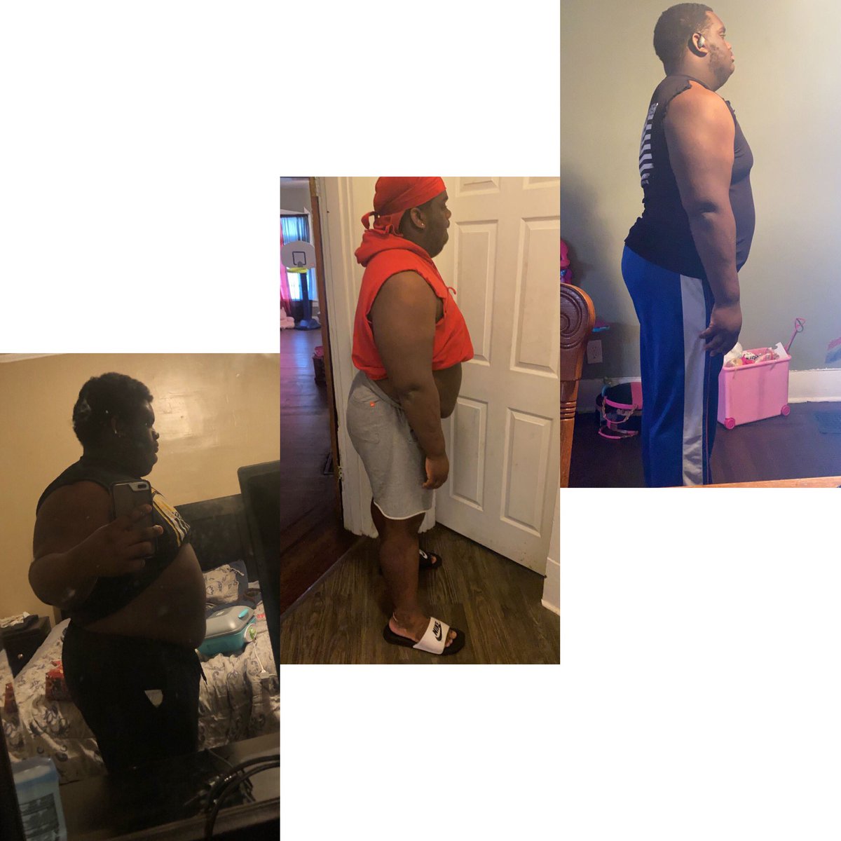 andrewDbaker77's tweet photo. I’m officially under 300 pounds, from 330 to 298 https://t.co/40LULouysL