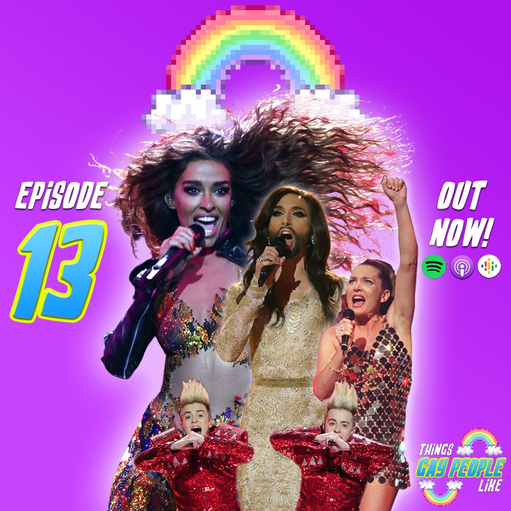 It's so good to have #Eurovision back 😭
In our latest episode, we talk about the LGBTQ+ appeal of the contest and count down our all-time favourite entries as well as our picks of the 2021 selection! 🎶💜
Out in all the usual spots, <a href="/Spotify/">Spotify</a> link below ⬇️
open.spotify.com/episode/5Ti5Vd…
