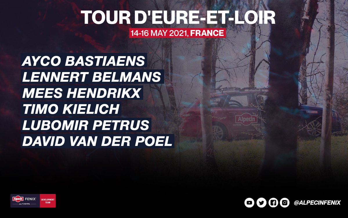 📢 First race for our Alpecin-Fenix Development Team ‼️

Good luck, boys 🔵🔴