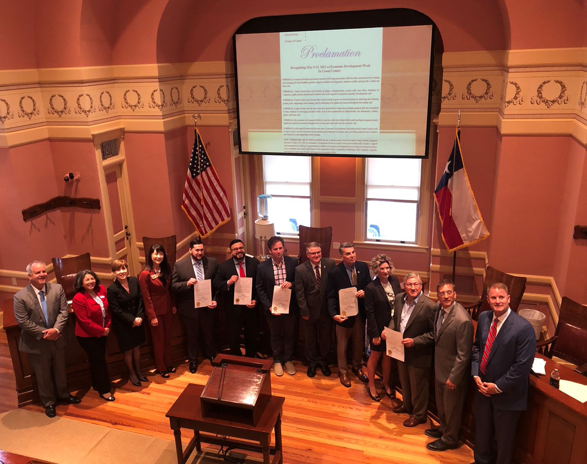 SchertzEDC's tweet image. Did you know Schertz is located within 3 #Texas counties Guadalupe, Bexar, and Comal - today we celebrated with our regional partners @ComalCountyTX, @NBEDC ,City of Selma TX @TheChamberSCS, Bulverde TX proclaiming May 9-15th as #EcoDevWeek.