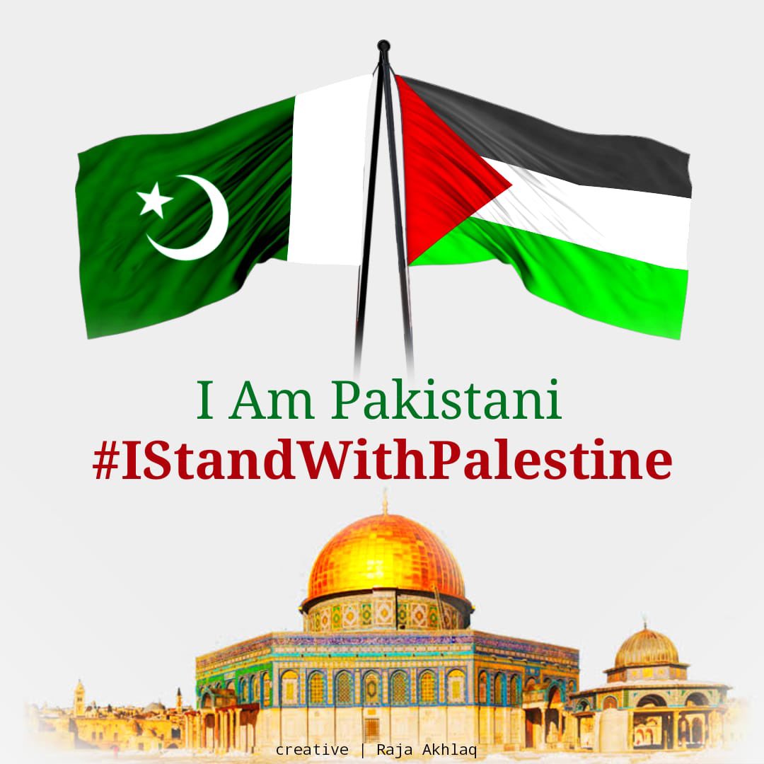iambasharm's tweet photo. Pakistan Stands With Justice And Palestine                                                    #GazzaUnderAttack                               #savepalestinians https://t.co/Tqgkhc9emY
