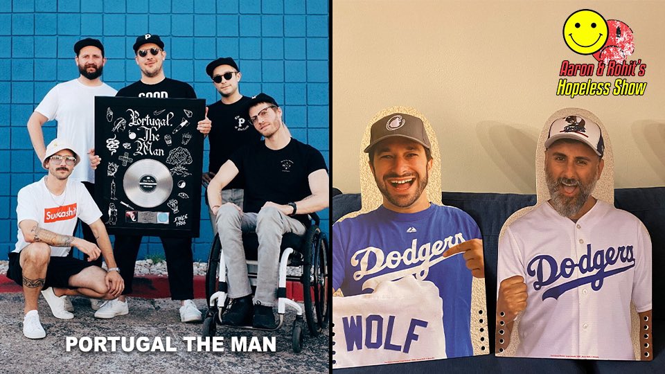 TheAaronWolf's tweet image. All new @HopelessShow !! This week Grammy winning @portugaltheman co-founder Zach Carothers joins and things get weird! 

PART 1 On all pod apps and @Spotify 
podcasts.apple.com/us/podcast/aar…

#podcast #altrock #Spotify #portugaltheman