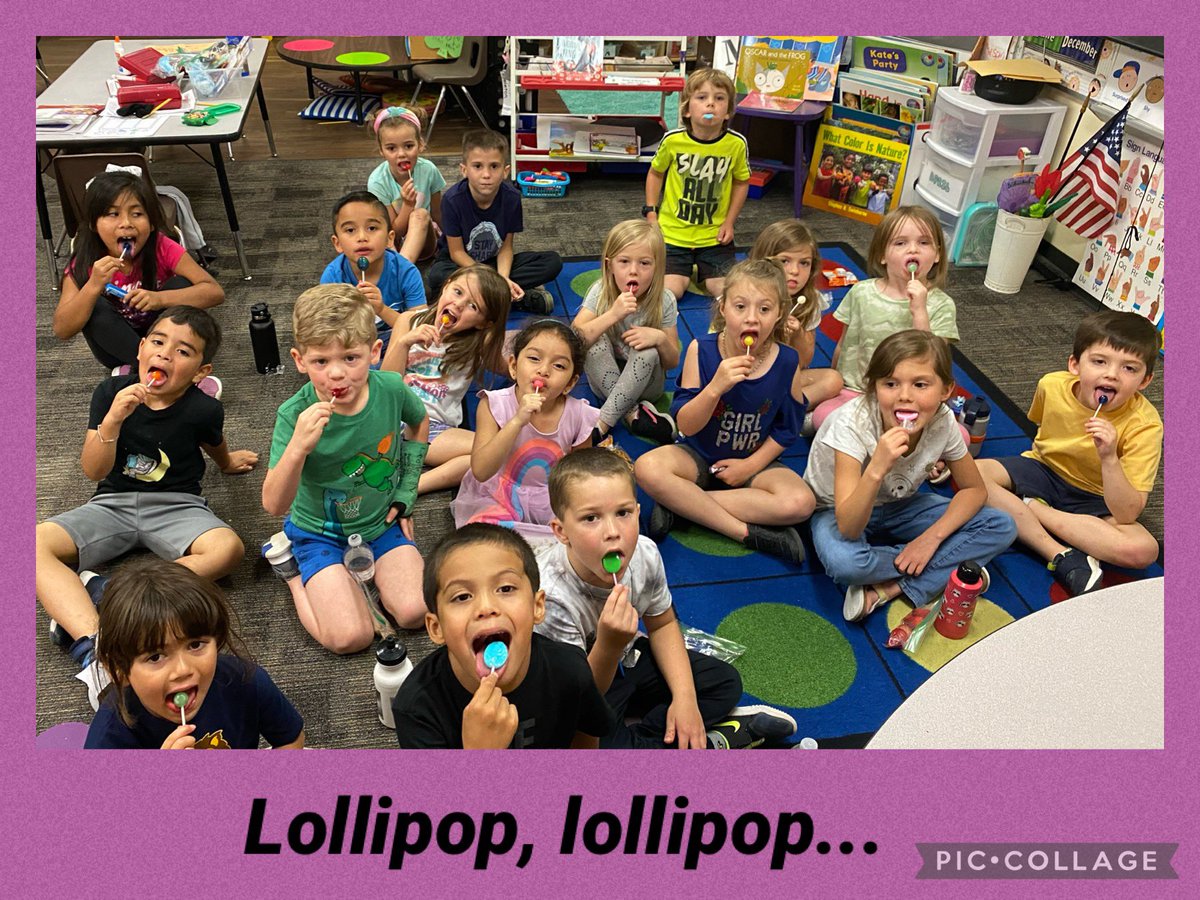 allimceach's tweet image. L is for lollipops and LOVE! @HumbleISD_FE @kindersmorgie #backwardsalphabet #learningisSWEET #almostfirstgraders