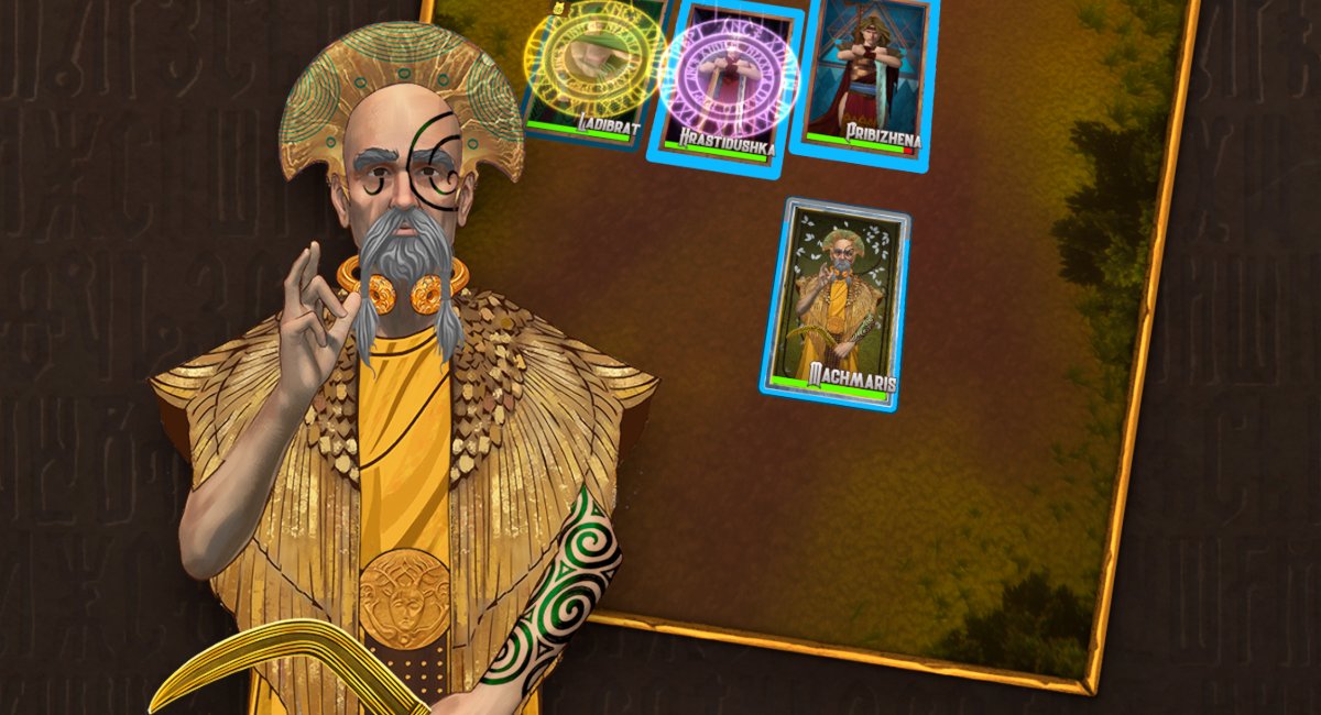 crypticlegends1's tweet photo. When training the body, Machmaris increases his Mind. He is also super fast, which makes him a triple threat in battle. 💥

Challenge Machmaris in the cryptic arena and pray for the mercy of the gods!
#CardGames #CCG #Fantasy #Battle #MobileGames #F2P #TCG #TradingCards #Heroes https://t.co/3s2qVlF7Ku